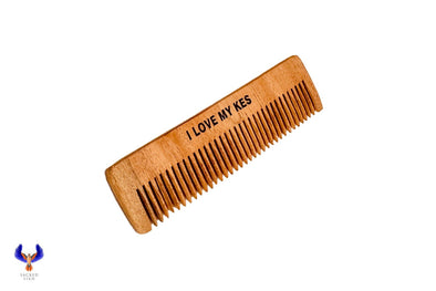 Neem Wood Mini/ Baby Comb - I Love My Kes (hair)