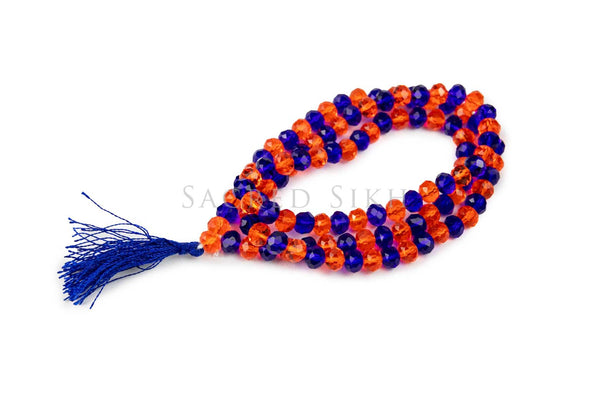 Sacred Sikh Crystal Effect Mala Beads