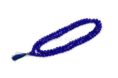 Crystal Effect Mala (Prayer Beads) - Royal Blue