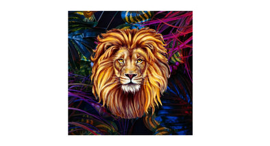 Lion Notebook - Square