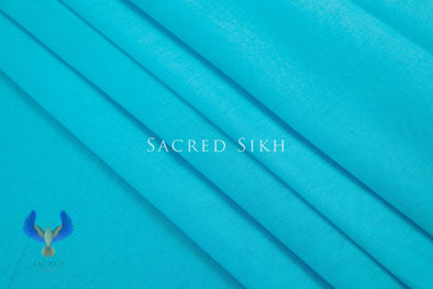 Aqua Turban Material - Sacred Sikh