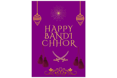 Bandi Chhor Greeting Card Miri Piri - Stationary - Sacred Sikh