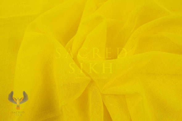 Bumblebee Yellow Turban Material - Turban Material - Sacred Sikh