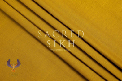 Hot Mustard - Turban Material - Sacred Sikh