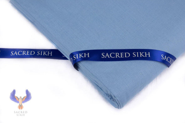 Ice Blue - Turban Material - Sacred Sikh