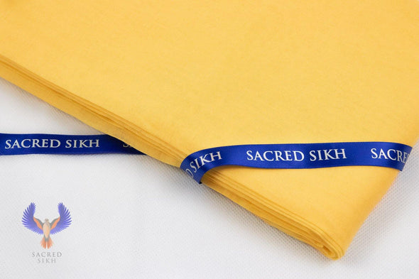 Mellow Yellow - Turban Material - Sacred Sikh