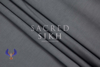 Metal Grey - Turban Material - Sacred Sikh