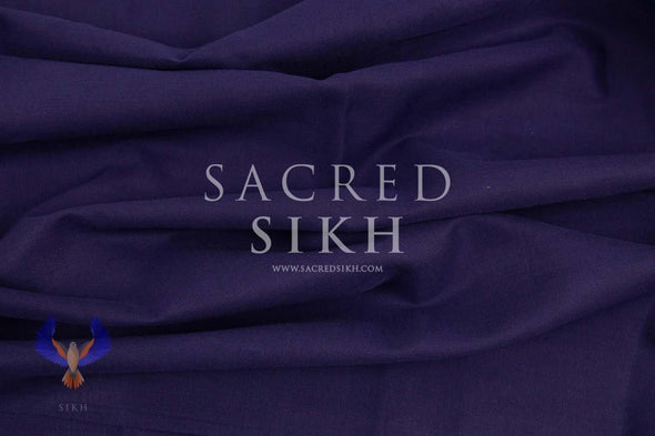 Midnight Blue - Turban Material - Sacred Sikh
