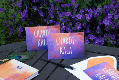 Sacred Sikh Chardi Kala Greeting Card - Sacred Sikh