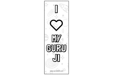 I Love My Guru Bookmark