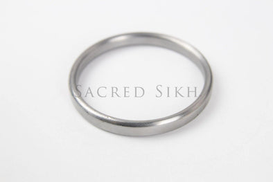 Standard Sarbloh Kara - 8mm Wide - Sacred Sikh