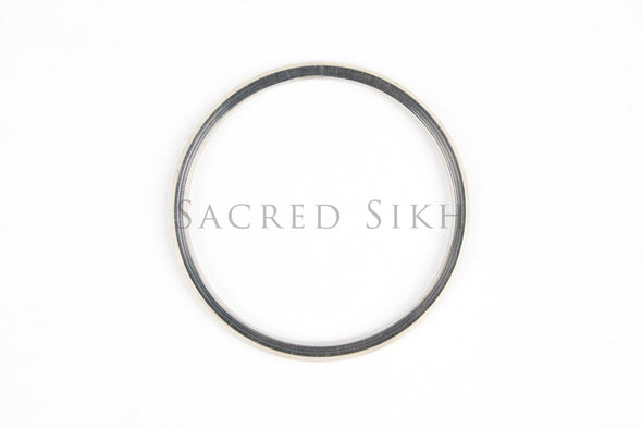 Steel Kara with Ridge - Thick Weight - Sacred Sikh