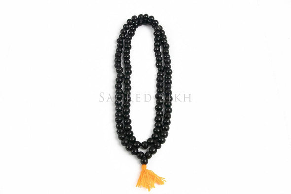 Mala Wooden Black Large Bead - Malas - Sacred Sikh