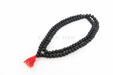 Mala Wooden Black Small Bead - Malas - Sacred Sikh