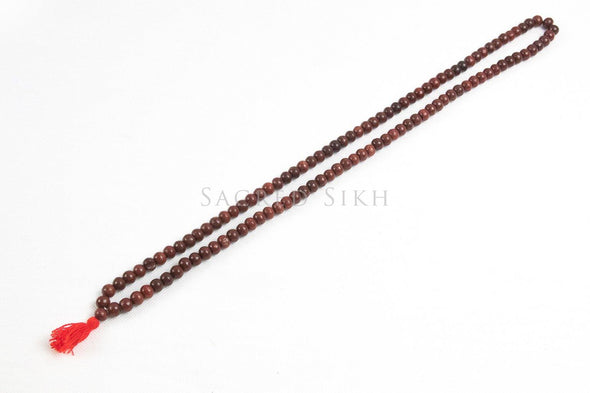 Mala Wooden Cherry Large Bead - Malas - Sacred Sikh