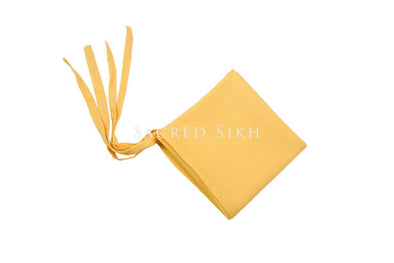 Golden Yellow Patka - Patka - Sacred Sikh