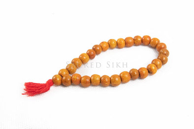 Wooden Simarna - Tan - Malas - Sacred Sikh