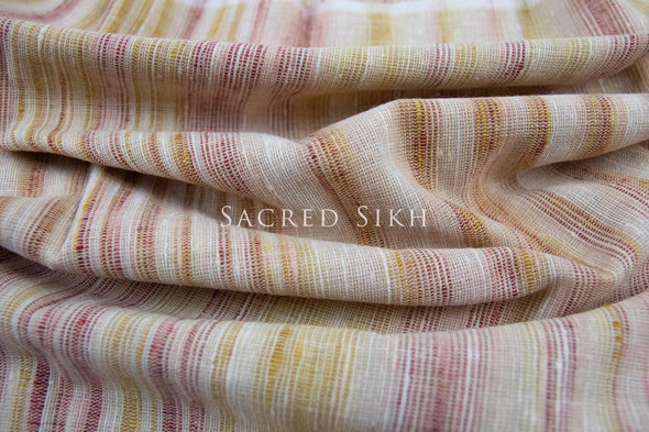Khadi Parna Material - Peach Mist - Khadi - Sacred Sikh