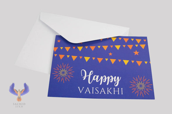 Vaisakhi Greeting Card - Flags - Accessories - Sacred Sikh