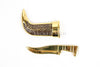 Kirpan Arrow Gold and Black Design 4 Inch - Sacred Sikh