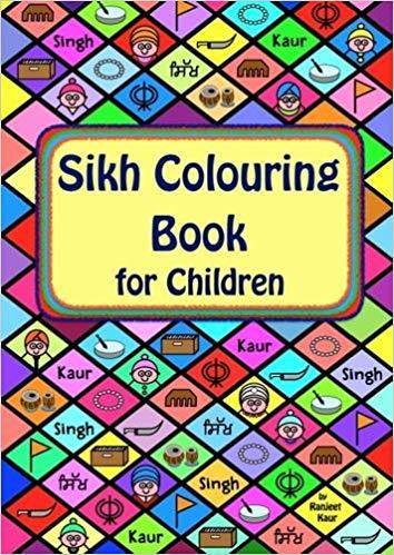 Sikh Colouring Book By Ranjeet Kaur - Books - Sacred Sikh