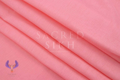 Smooth Pink Turban Material - Turban Material - Sacred Sikh