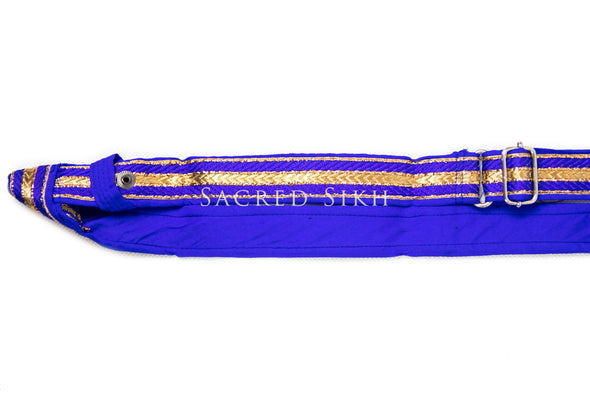 Gatra Royal Blue and Gold Stripe 1 Inch