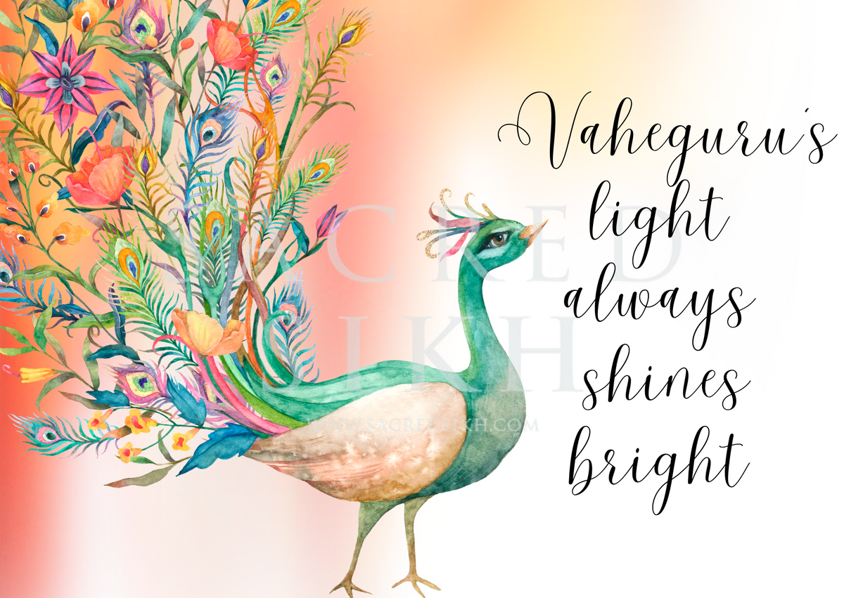Vaheguru's light always shines bright