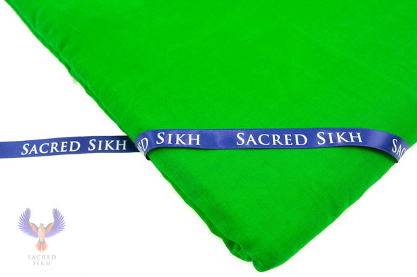 Grassy Green Turban Material