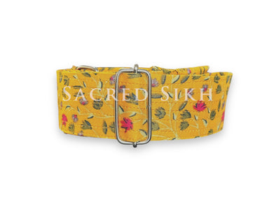 Gatra Mustard Floral 1 and 1.5 inch