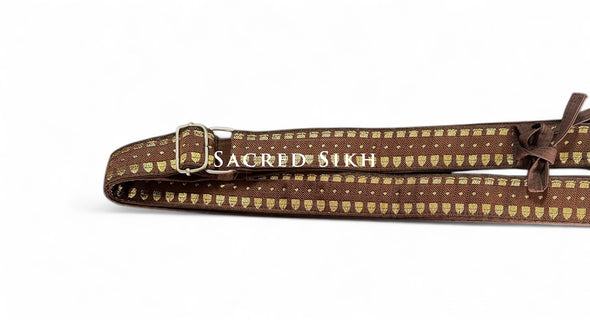 Gatra Premium Brown and Gold Design 1.5inch