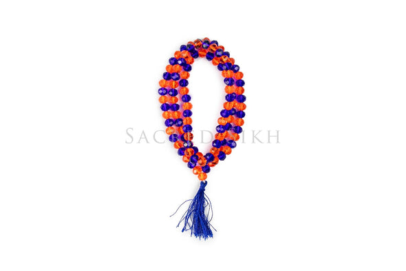 Sacred Sikh Crystal Effect Mala Beads