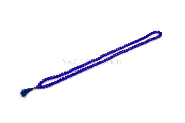 Crystal Effect Mala (Prayer Beads) - Royal Blue