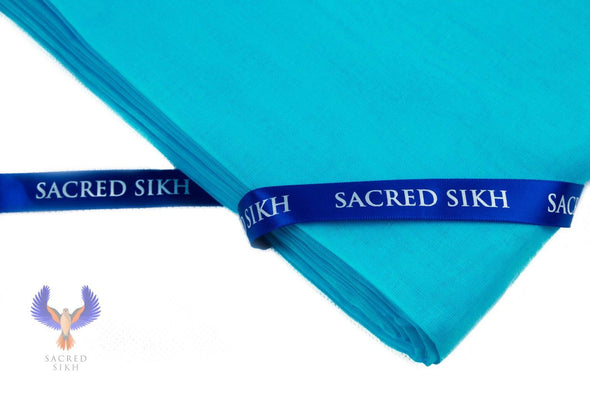 Aqua Turban Material - Sacred Sikh