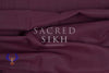 Boundless Burgundy - Sacred Sikh