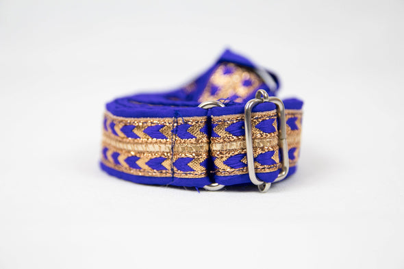 Gatra Royal Blue and Gold Chevron 1 Inch - Sacred Sikh