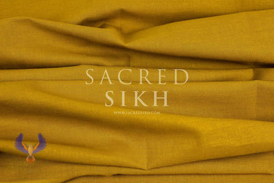 Hot Mustard - Turban Material - Sacred Sikh