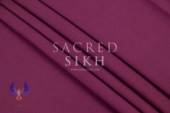 Magenta - Turban Material - Sacred Sikh