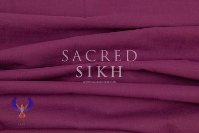 Magenta - Turban Material - Sacred Sikh