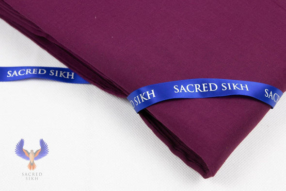 Magenta - Turban Material - Sacred Sikh