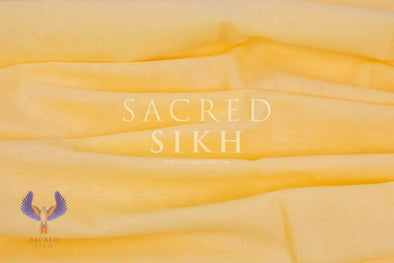 Mellow Yellow - Turban Material - Sacred Sikh