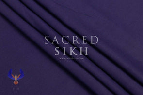 Midnight Blue Turban Material