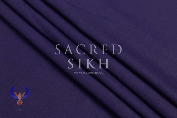 Midnight Blue - Turban Material - Sacred Sikh