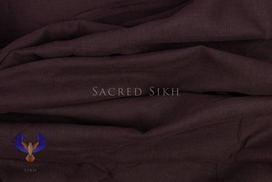 Sacred Sikh Turban Material Mulberry Creased