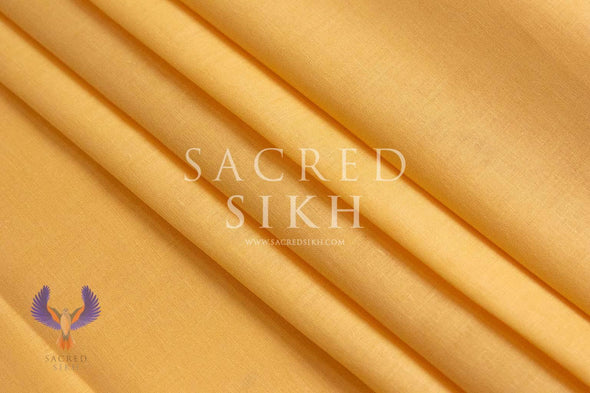 Nectar Yellow - Turban Material - Sacred Sikh