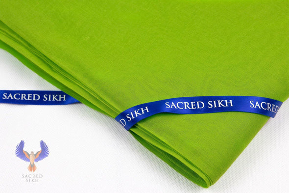 Parrott Green - Turban Material - Sacred Sikh