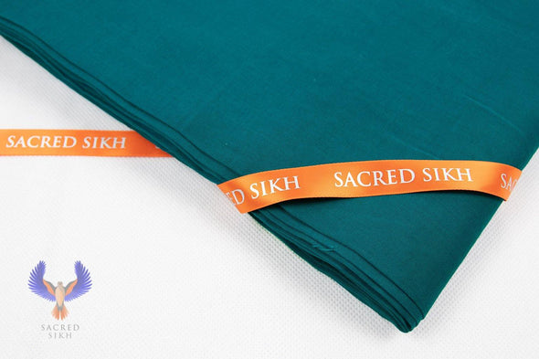 Peacock Blue - Turban Material - Sacred Sikh