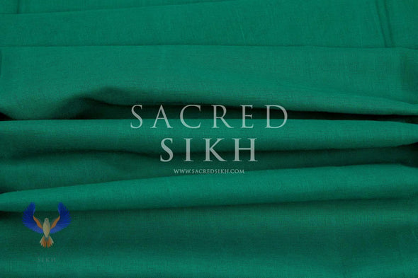 Peacock Green - Turban Material - Sacred Sikh