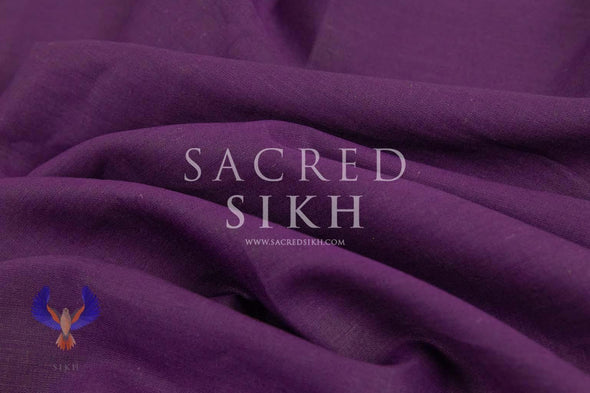 Purple Power - Turban Material - Sacred Sikh