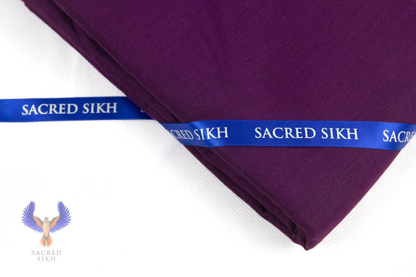 Purple Power - Turban Material - Sacred Sikh